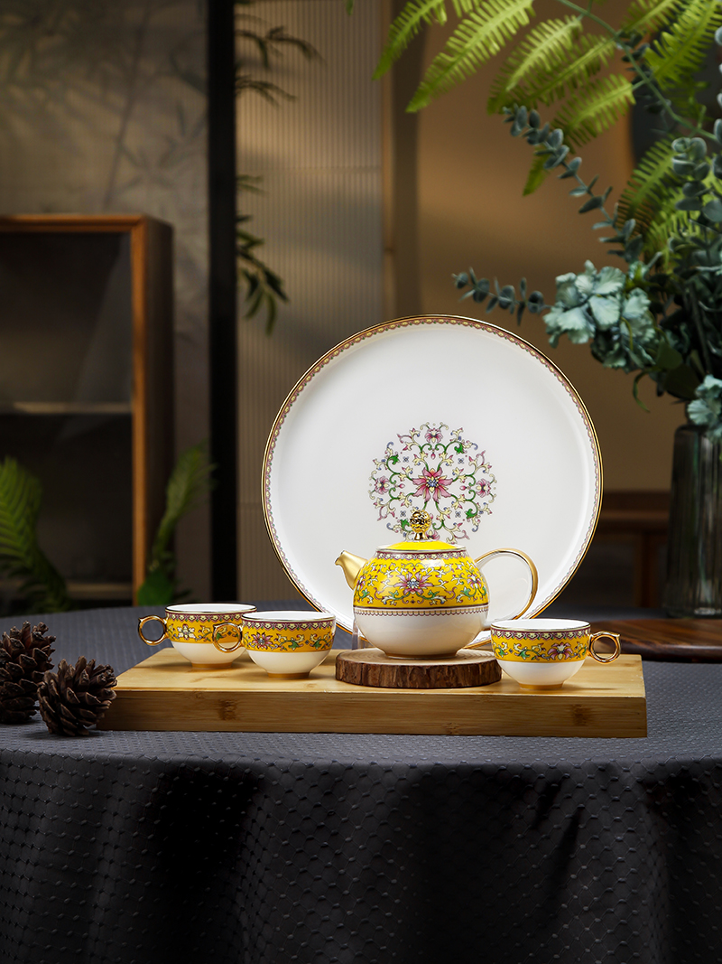 春满园6头中式功夫茶具